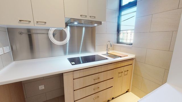 一房單位(交樓標準),實用面積383平方呎。