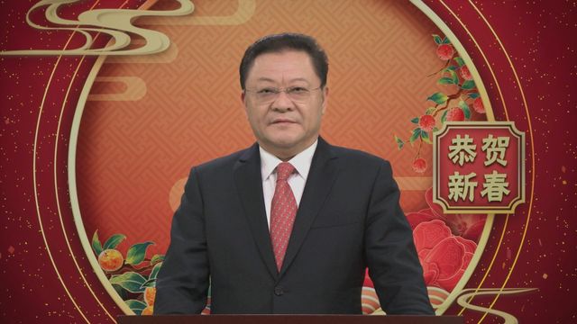 王伟中新春贺词指广东将全力拼经济促发展 期待粤港澳共同承办全运会 | 無綫新聞 TVB News