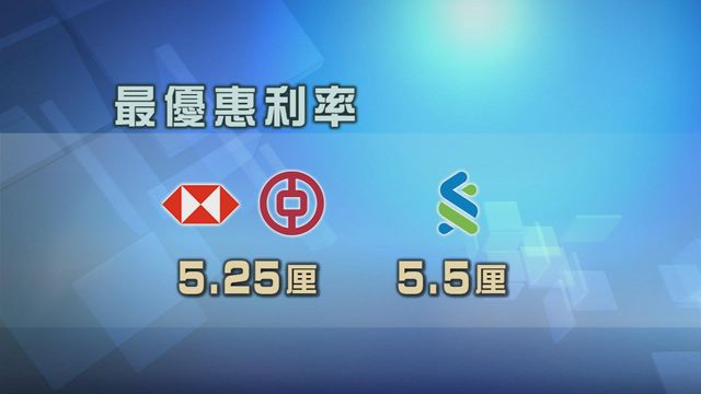 本港三間發鈔銀行維持最優惠利率不變