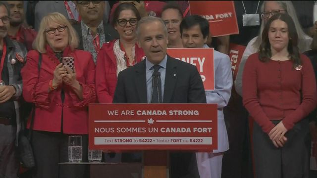 Canadian Prime Minister Mark Carney declares victory in country's election Canadian Prime Minister Mark Carney declares victory in country's election