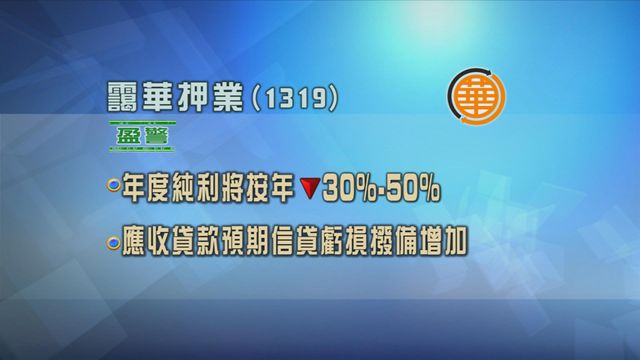 靄華押業發盈警