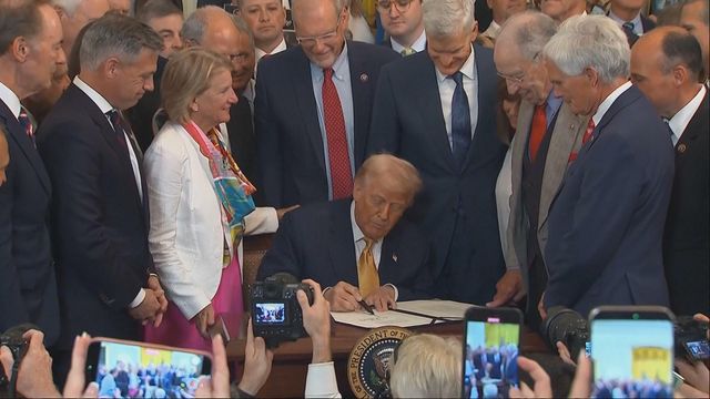 U.S. President Trump signs new law to fight fentanyl