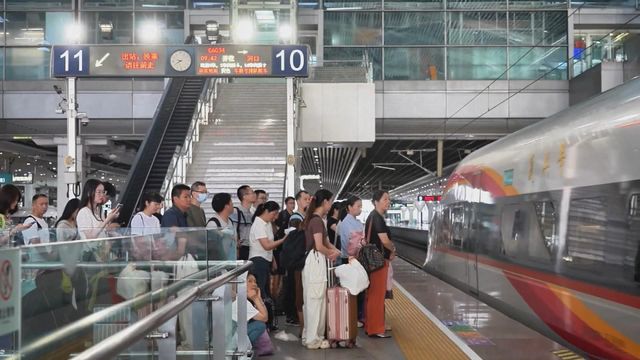 風暴樺加沙｜廣東省內所有高鐵、普通列車周二起逐步停運　周三全天停運
