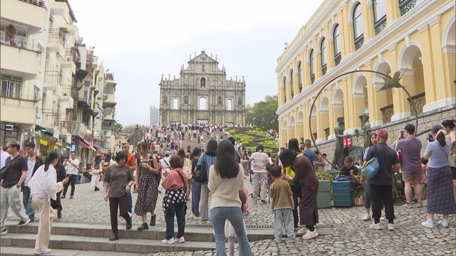 時事多面睇｜澳門黃金周旅客升　人流能否帶來錢流