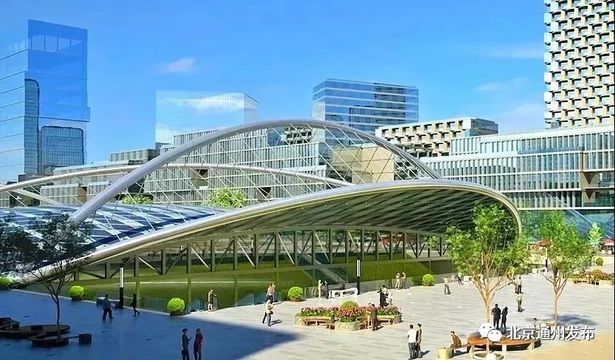 北京城市副中心鐵路站年內啟用 成亞洲最大地下交通樞紐 北京城市副中心鐵路站年內啟用 成亞洲最大地下交通樞紐