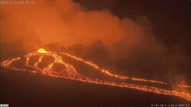 夏威夷基拉韋厄火山再噴發