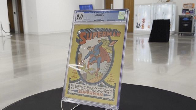 9.12 million US dollars for a first edition Superman comic book