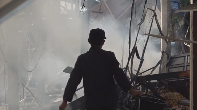 Cambodian rocket attack kills a Thai civilian in border skirmish