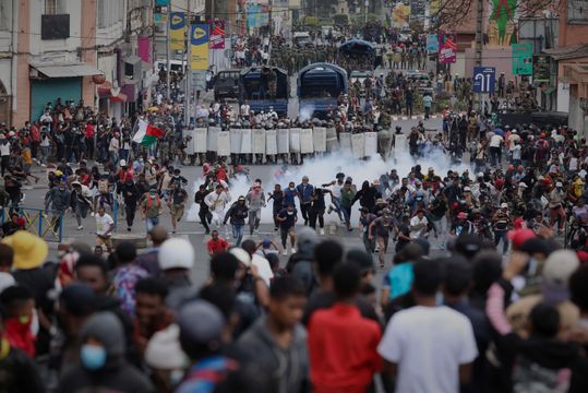 回望2025‧環球圖輯｜馬達加斯加民生抗爭　斷水電危機引爆警民衝突