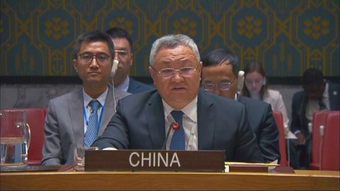 Chinese envoy to UN again urges Japan to retract Takaichi's Taiwan remarks