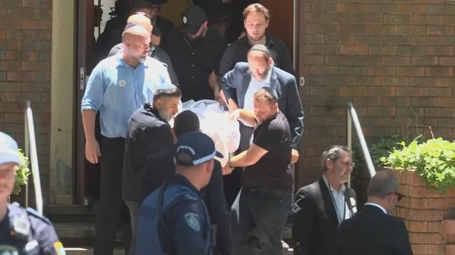 Funeral for 10-year-old girl killed at Bondi Beach takes place in Sydney Funeral for 10-year-old girl killed at Bondi Beach takes place in Sydney