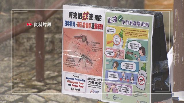 本港新增一宗登革熱輸入個案　患者潛伏期曾到泰國