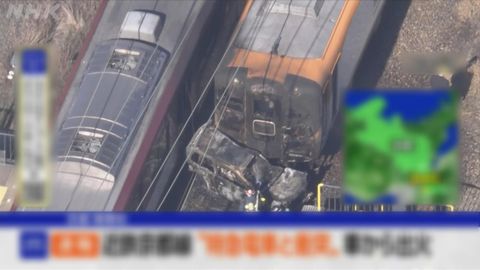 京都有汽車與列車相撞司機身亡　目擊者稱事發時聞巨響