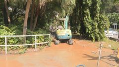 Sheung Shui burst water pipe affected some 3,700 households