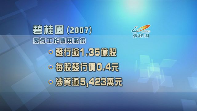 碧桂園發行新股　以支付部分協調委員會工作費用