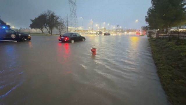 Flooding in northern California