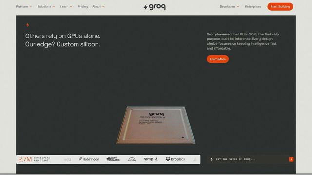 Nvidia否認收購Groq　澄清僅獲授權使用Groq技術