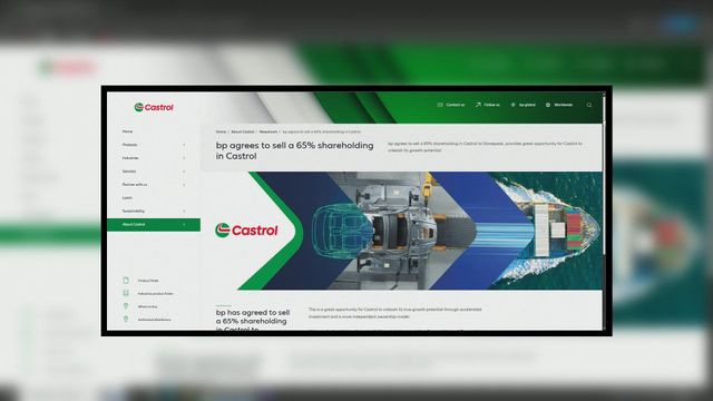 英國石油出售嘉實多六成半股權予Stonepeak