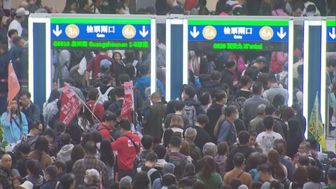 聖誕外遊高峰｜入境處：截至早上10時逾28萬人次出入境　逾八成出境