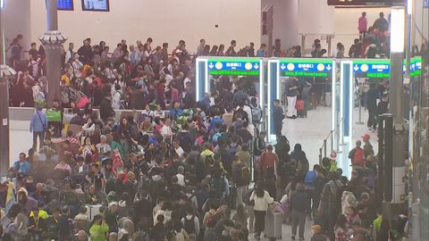 Many residents are busy travelling during Christmas holidays