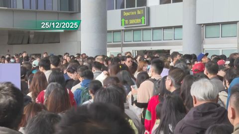 4.84 million border crossings over Christmas holidays