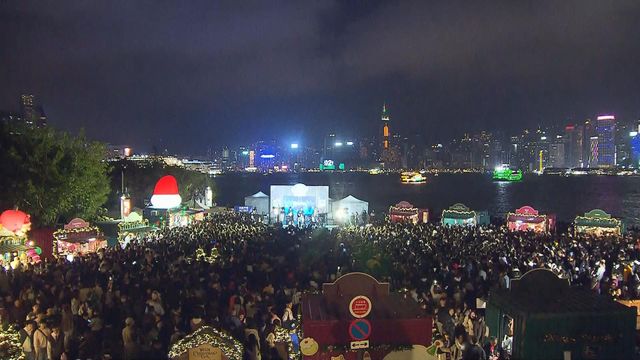 西九文化區跨年倒數｜現場實施單向人流管理　警方已關閉藝術公園入口