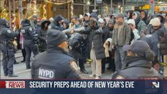 Security tight in cities across the U.S. ahead of New Year's celebrations