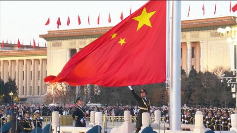 New Year Celebrations in Beijing and blessings from PLA and taikonauts