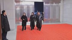 North Korean leader attends New Year's celebration in Pyongyang