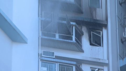 石硤尾美如樓火警｜一死八傷　住戶指濃煙四起無法自行逃生