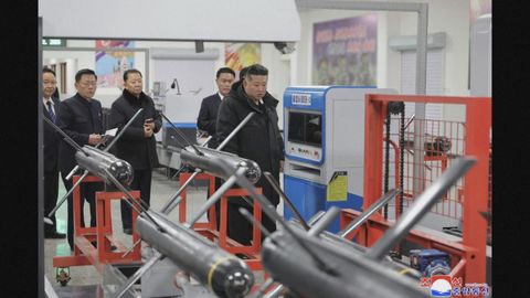 North Korea launches multiple ballistic missiles towards the sea