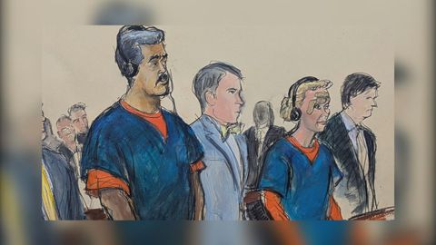 Maduro pleads not guilty declaring 'I am president of my country'