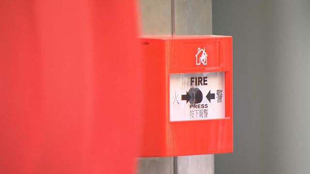 消防處：裝置有損壞承辦商須於當眼位置貼告示