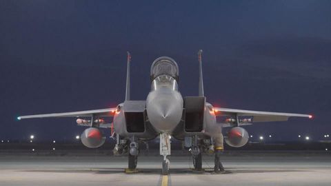 Another wave of US attack against Islamic State targets Another wave of US attack against Islamic State targets