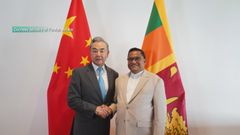Wang Yi meets with Sri Lankan foreign minister Vijitha Herath on deepening ties