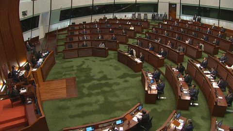 LegCo 1st meeting: Gov't moved motion on follow-up work of Tai Po fire