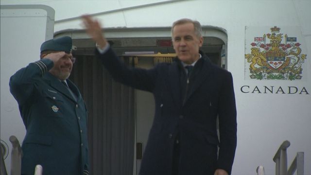 Mark Carney starts his visit to China