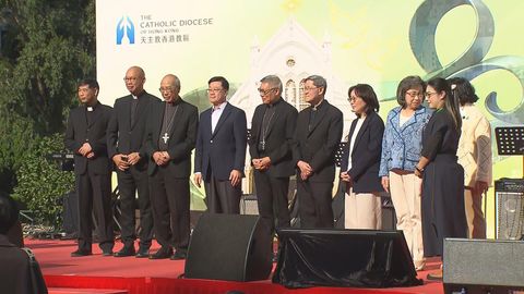 天主教香港教區舉行祈禱會慶成立80周年　李家超冀其繼續發揮正能量