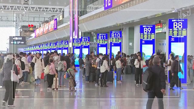 內地春運下月展開火車票今開售　鐵路部門料節前高峰為2月13日