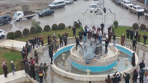 Kurdish forces give up provinces' control to Syrian government Kurdish forces give up provinces' control to Syrian government