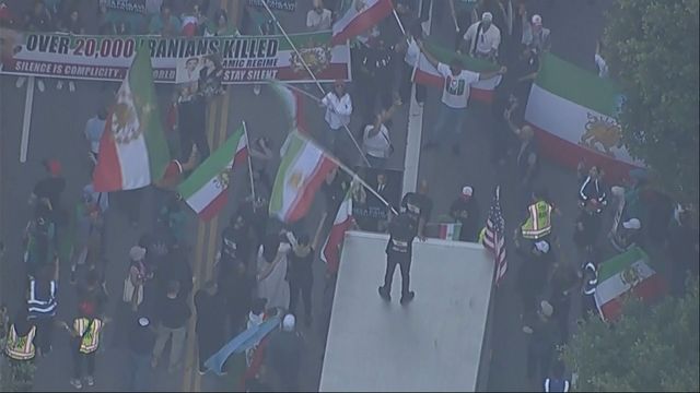 Iran state TV hacked by those supporting exiled crown prince