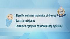 Police arrest helpers after four-month-old baby suffers brain bleed