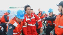 Chinese coast guard, military retrieve 17 Filipino sailors from Scarborough Shoal shipwreck