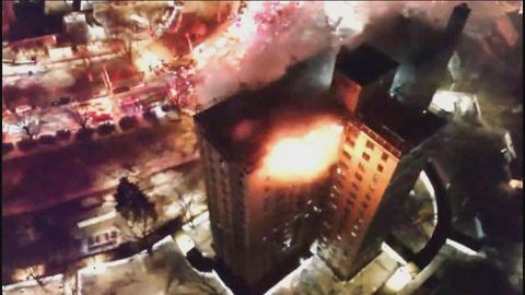 紐約市一座住宅火警　至少1死15傷