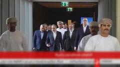 U.S., Iranian convoys in Oman's capital for nuclear talks
