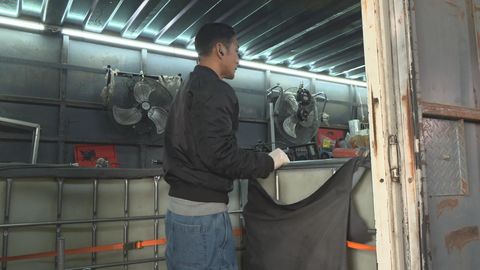 Fire Services Dept bust suspected illegal fuel filling station in Mei Foo, seizing 8,000L of diesel