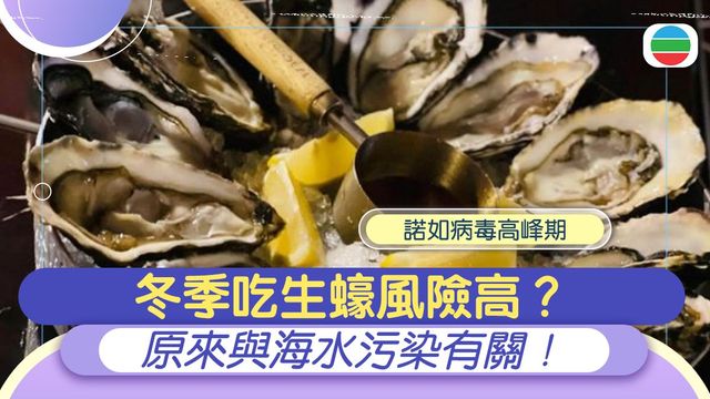 諾如病毒與生蠔的關係：為何冬季吃生蠔風險高？｜延伸閱讀
