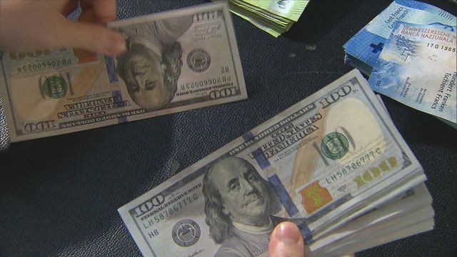 人民幣兌美元升至33個月高位　美元匯價下跌