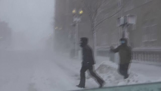 Bomb cyclone paralyzed northeastern US