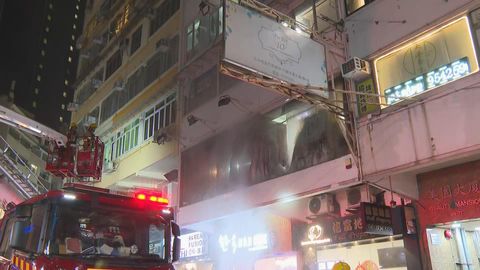 尖沙咀金巴利道婚紗店起火一人傷　電線短路肇禍